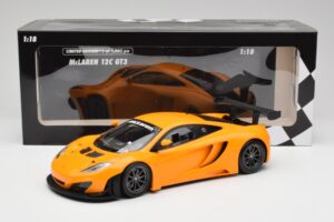 McLaren 12C GT3 Papaya Orange Minichamps 1:18 151121391 Diecast - image 6 of 6