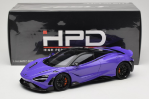 McLaren 765LT Purple HPD 1:18 HPD18005 Diecast - image 8 of 8