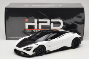 McLaren 765LT White HPD 1:18 HOD18007 Diecast - image 8 of 8