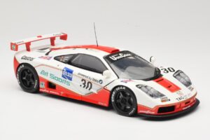 McLaren F1 GTR GT1 #30 West Competition J. Nielsen 1996 UT Models 1:18 39624 Diecast - image 6 of 8