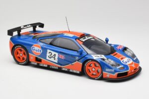 McLaren F1 GTR #34 Gulf Racing 1996 UT Models 1:18 39621 Diecast - image 6 of 8