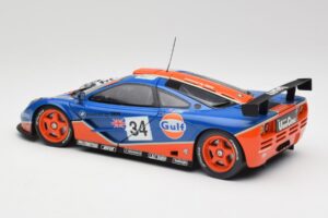 McLaren F1 GTR #34 Gulf Racing 1996 UT Models 1:18 39621 Diecast - image 7 of 8