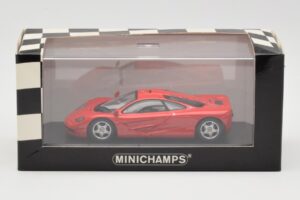 McLaren F1 Red Minichamps 1:43 433133438 Diecast - image 4 of 4