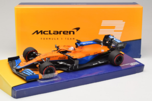 McLaren MCL35M Mercedes #3 D. Ricciardo McLaren F1 Team Bahrain Grand Prix 2021 Minichamps 1:18 533211803 Resin - image 7 of 7