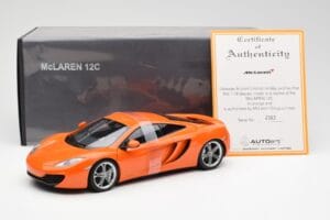 McLaren MP4-12C Orange AUTOart 1:18 76006 Diecast - image 8 of 8