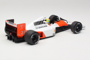 McLaren MP4/5B Honda #27 A. Senna Marlboro McLaren F1 World Champion 1990 Minichamps 1:18 540901827 Diecast - image 2 of 7