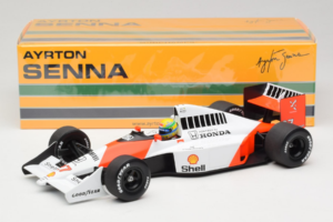 McLaren MP4/5B Honda #27 A. Senna Marlboro McLaren F1 World Champion 1990 Minichamps 1:18 540901827 Diecast - image 7 of 7