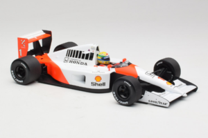 McLaren MP4/6 Honda #1 A. Senna Marlboro McLaren F1 World Champion 1991 Minichamps 1:18 540911801 Diecast - image 4 of 7
