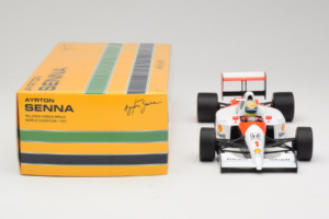 McLaren MP4/6 Honda #1 A. Senna Marlboro McLaren F1 World Champion 1991 Minichamps 1:18 540911801 Diecast - image 6 of 7