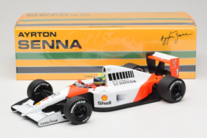 McLaren MP4/6 Honda #1 A. Senna Marlboro McLaren F1 World Champion 1991 Minichamps 1:18 540911801 Diecast - image 7 of 7