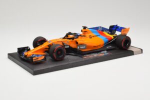 McLaren MCL33 Renault #14 F. Alonso Last F1 Race Abu Dhabi GP 2018 Minichamps 1:18 537183914 Diecast - image 2 of 6