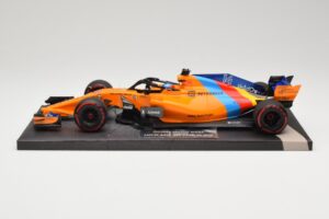 McLaren MCL33 Renault #14 F. Alonso Last F1 Race Abu Dhabi GP 2018 Minichamps 1:18 537183914 Diecast