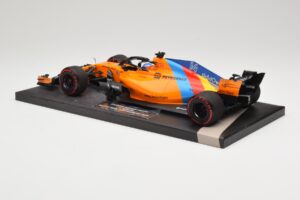 McLaren MCL33 Renault #14 F. Alonso Last F1 Race Abu Dhabi GP 2018 Minichamps 1:18 537183914 Diecast - image 5 of 6