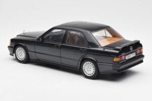 Mercedes 190E 2.3-16 W201 Blue Black Metallic AUTOart 1:18 76122 Diecast - image 7 of 8