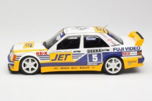 Mercedes 190E 2.5-16 EVO 1 W201 Team MS-Jet #5 M. Reuter DTM 1989 Minichamps 1:18 155893605 Diecast - image 3 of 6