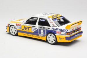 Mercedes 190E 2.5-16 EVO 1 W201 Team MS-Jet #5 M. Reuter DTM 1989 Minichamps 1:18 155893605 Diecast - image 5 of 6