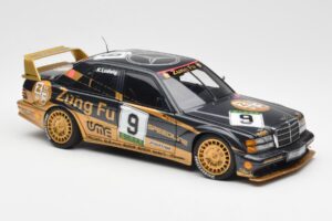 Mercedes 190E 2.5-16 Evo II #9 K. Ludwig Macau GP 3rd Place 1991 AUTOart 1:18 89135 Diecast - image 6 of 8