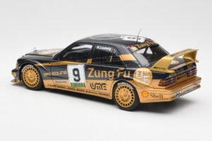 Mercedes 190E 2.5-16 Evo II #9 K. Ludwig Macau GP 3rd Place 1991 AUTOart 1:18 89135 Diecast - image 7 of 8