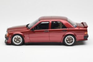 Mercedes 190E 2.5-16 W201 RAUH-Welt Republik Red Otto 1:18 OT1083 Resin - image 3 of 6
