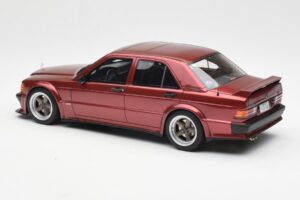 Mercedes 190E 2.5-16 W201 RAUH-Welt Republik Red Otto 1:18 OT1083 Resin - image 5 of 6