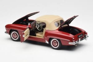 Mercedes 190SL W198 Red AUTOart 1:18 76116 Diecast - image 5 of 8