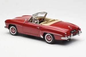 Mercedes 190SL W198 Red AUTOart 1:18 76116 Diecast - image 7 of 8