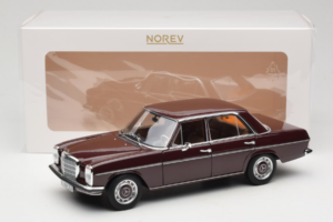 Mercedes 200 W115 Dark Red Brown Norev 1:18 183778 Diecast - image 8 of 8