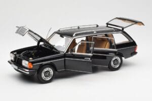 Mercedes 200 T S123 Black Norev 1:18 183735 Diecast - image 2 of 8