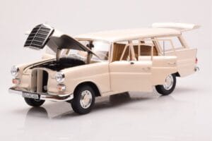 Mercedes 200 Universal W110 Cream Norev 1:18 183709 Diecast - image 2 of 8