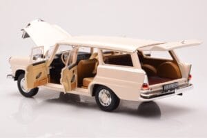 Mercedes 200 Universal W110 Cream Norev 1:18 183709 Diecast - image 5 of 8