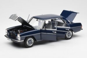 Mercedes 200 W114 Midnight Blue Dealer Edition Norev 1:18 B66040694 Diecast - image 2 of 8