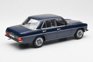 Mercedes 200 W114 Midnight Blue Dealer Edition Norev 1:18 B66040694 Diecast - image 3 of 8
