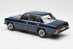 Mercedes 200 W114 Midnight Blue Dealer Edition Norev 1:18 B66040694 Diecast - image 7 of 8