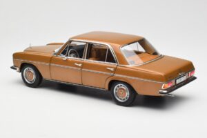 Mercedes 200 W115 Bycane Gold Dealer Edition Norev 1:18 B66040665 Diecast - image 7 of 8