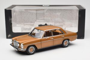 Mercedes 200 W115 Bycane Gold Dealer Edition Norev 1:18 B66040665 Diecast - image 8 of 8