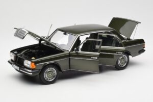 Mercedes 200 W123 Cypress Green Metallic Dealer Edition Norev 1:18 B66040654 Diecast - image 2 of 8