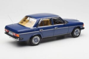 Mercedes 200 W123 Surf Blue Norev 1:18 183710 Diecast - image 3 of 8