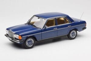 Mercedes 200 W123 Surf Blue Norev 1:18 183710 Diecast