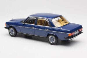Mercedes 200 W123 Surf Blue Norev 1:18 183710 Diecast - image 7 of 8