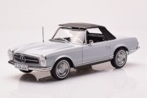 Mercedes 230 SL W113 Pagoda Grey Norev 1:18 183990 Diecast - image 3 of 8