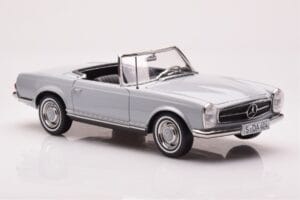 Mercedes 230 SL W113 Pagoda Grey Norev 1:18 183990 Diecast - image 6 of 8