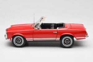 Mercedes 230 SL W113 Pagoda Red Norev 1:18 B660640596 Diecast - image 4 of 8