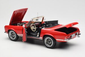 Mercedes 230 SL W113 Pagoda Red Norev 1:18 B660640596 Diecast - image 5 of 8