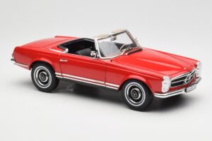 Mercedes 230 SL W113 Pagoda Red Norev 1:18 B660640596 Diecast - image 6 of 8