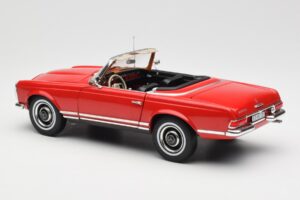Mercedes 230 SL W113 Pagoda Red Norev 1:18 B660640596 Diecast - image 7 of 8