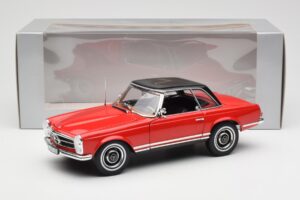 Mercedes 230 SL W113 Pagoda Red Norev 1:18 B660640596 Diecast - image 8 of 8