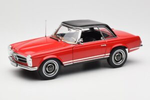 Mercedes 230 SL W113 Pagoda Red Norev 1:18 B660640596 Diecast