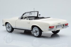 Mercedes 230 SL W113 Pagoda White Limited Edition Norev 1:18 183768 Diecast - image 8 of 9