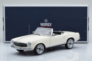 Mercedes 230 SL W113 Pagoda White Limited Edition Norev 1:18 183768 Diecast - image 9 of 9