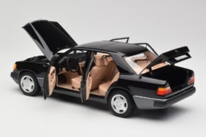 Mercedes 230E W124 AMG Wheels Black Limited Edition Norev 1:18 183950 Diecast - image 5 of 12